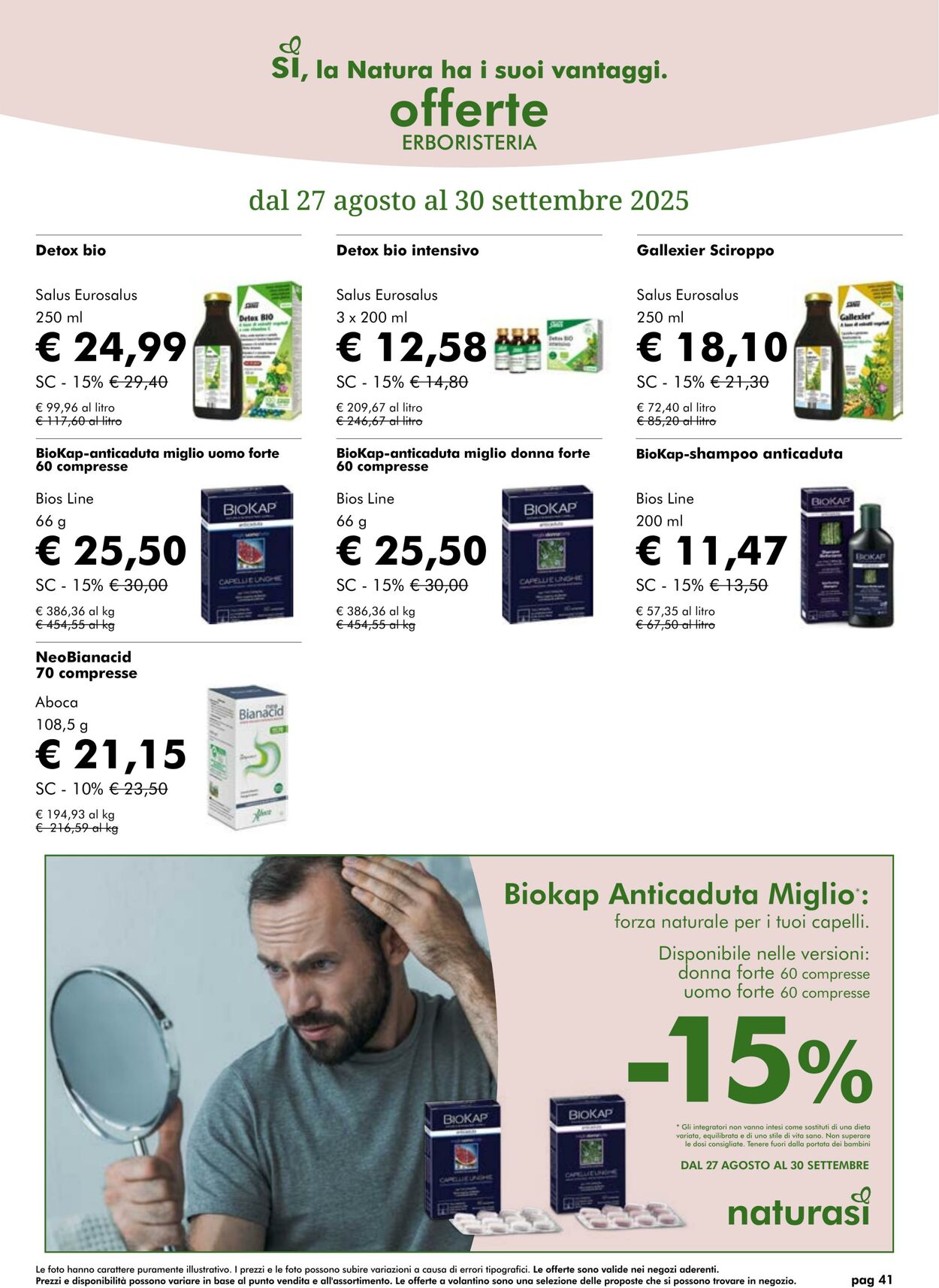 Volantino NaturaSì 01.09.2025 - 30.09.2025