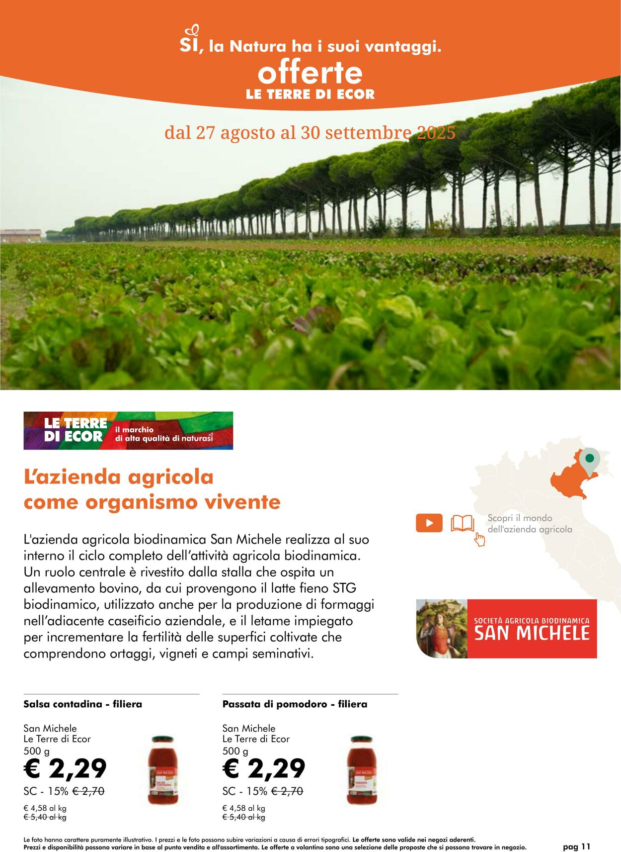 Volantino NaturaSì 01.09.2025 - 30.09.2025
