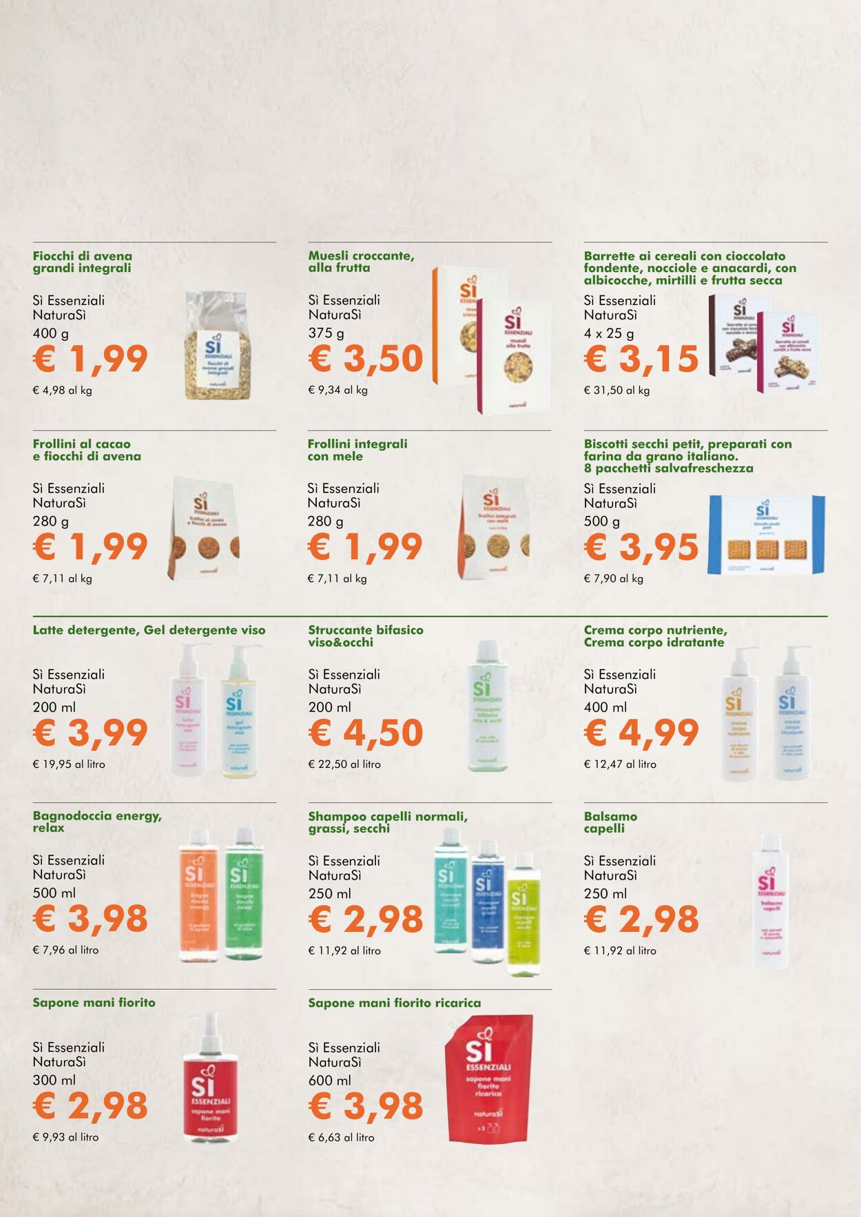 Volantino NaturaSì 01.08.2025 - 31.08.2025