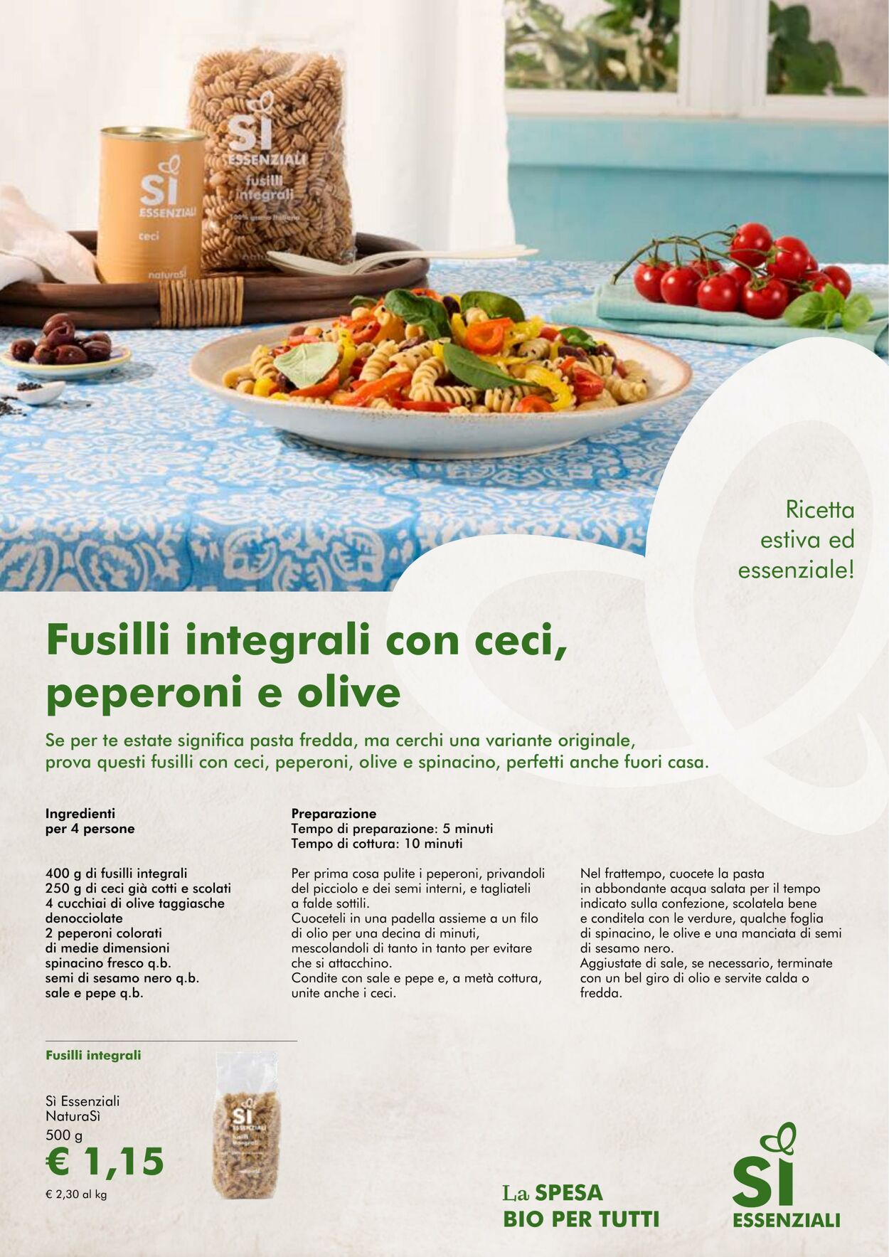 Volantino NaturaSì 01.08.2025 - 31.08.2025