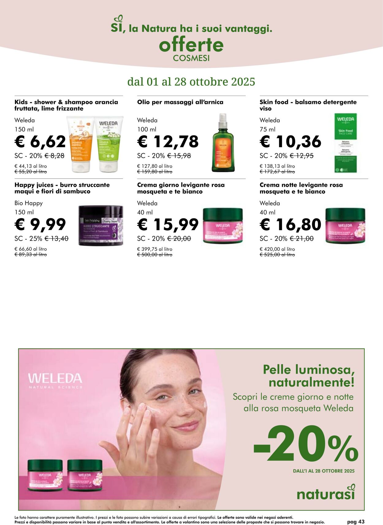 Volantino NaturaSì 01.10.2025 - 31.10.2025
