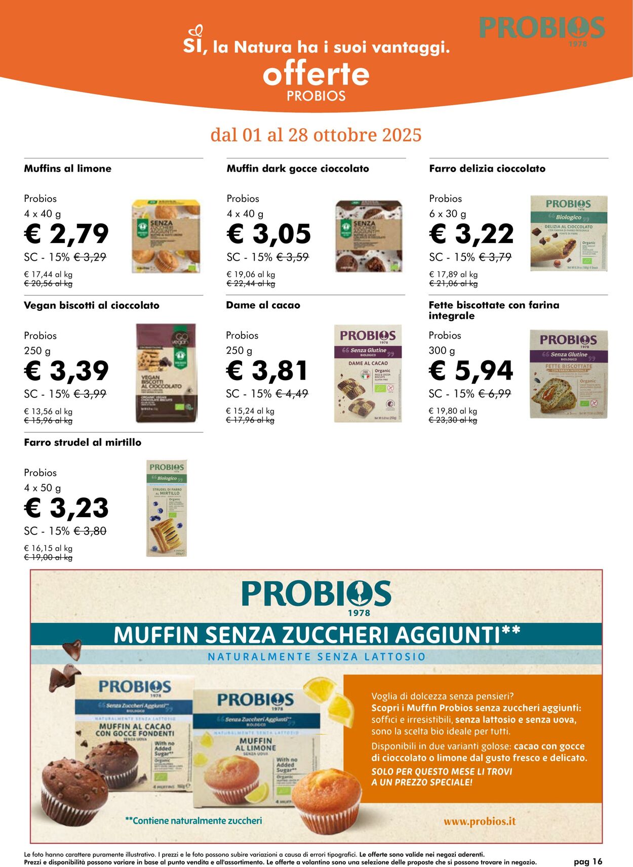 Volantino NaturaSì 01.10.2025 - 31.10.2025