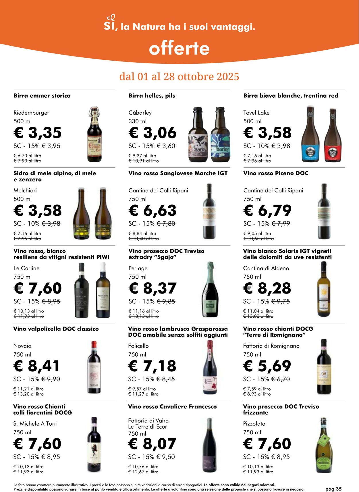 Volantino NaturaSì 01.10.2025 - 31.10.2025