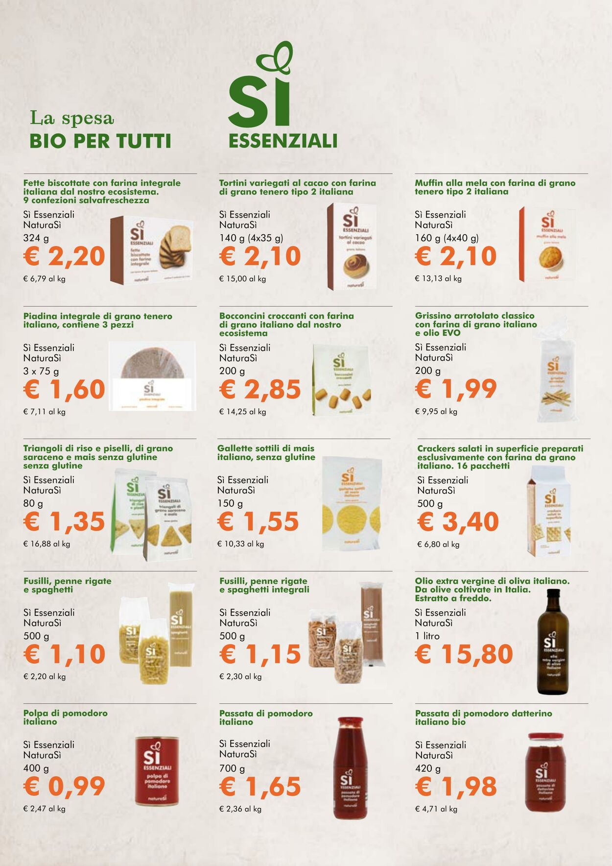 Volantino NaturaSì 01.09.2025 - 30.09.2025