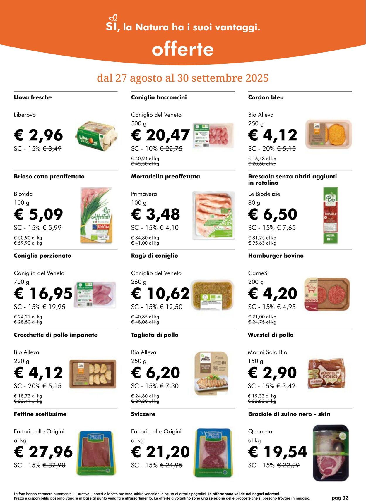 Volantino NaturaSì 01.09.2025 - 30.09.2025