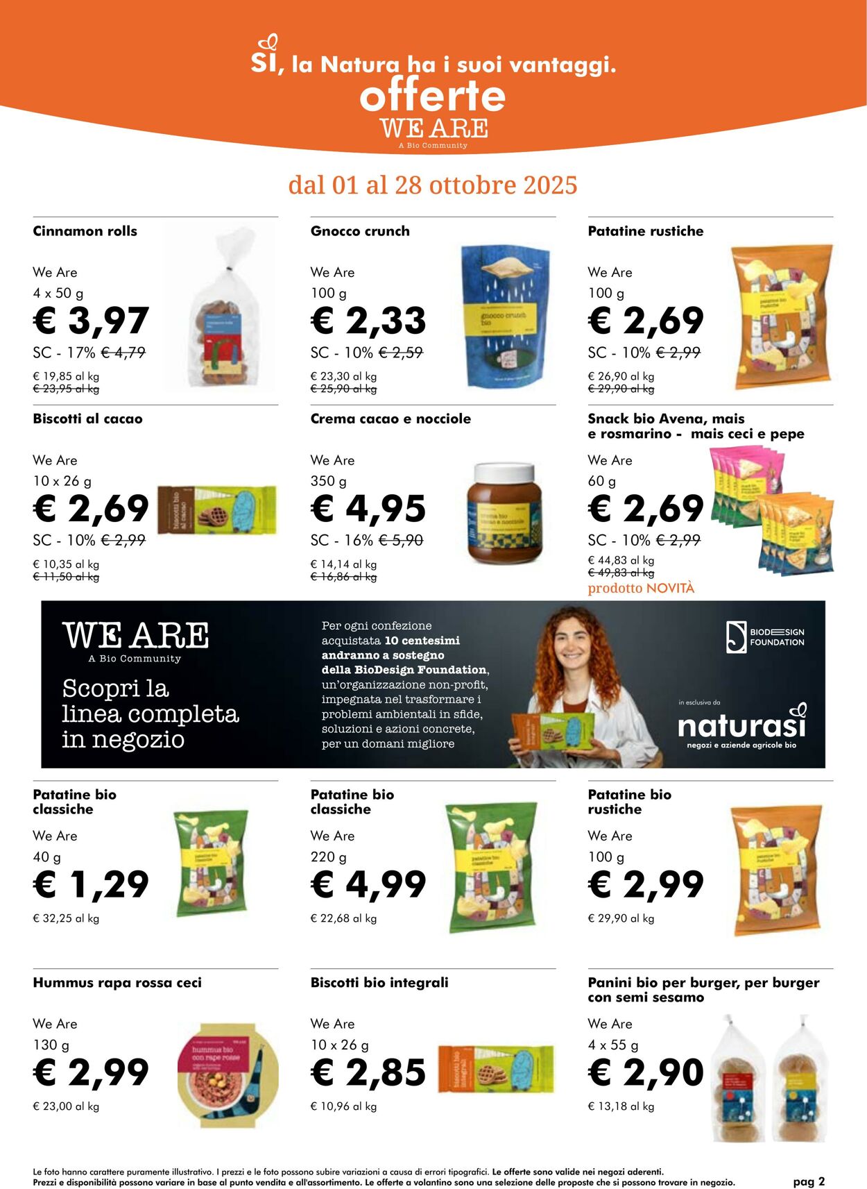 Volantino NaturaSì 01.10.2025 - 31.10.2025