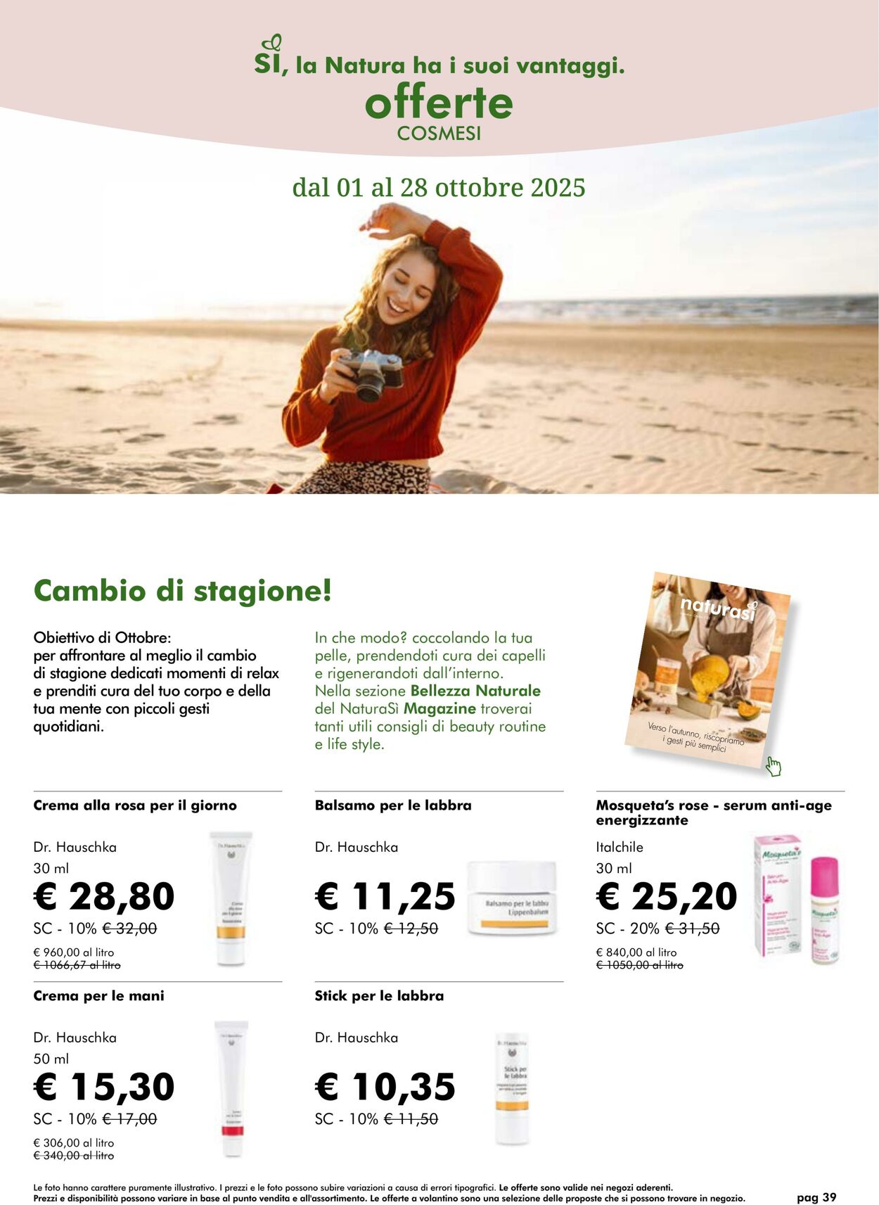 Volantino NaturaSì 01.10.2025 - 31.10.2025