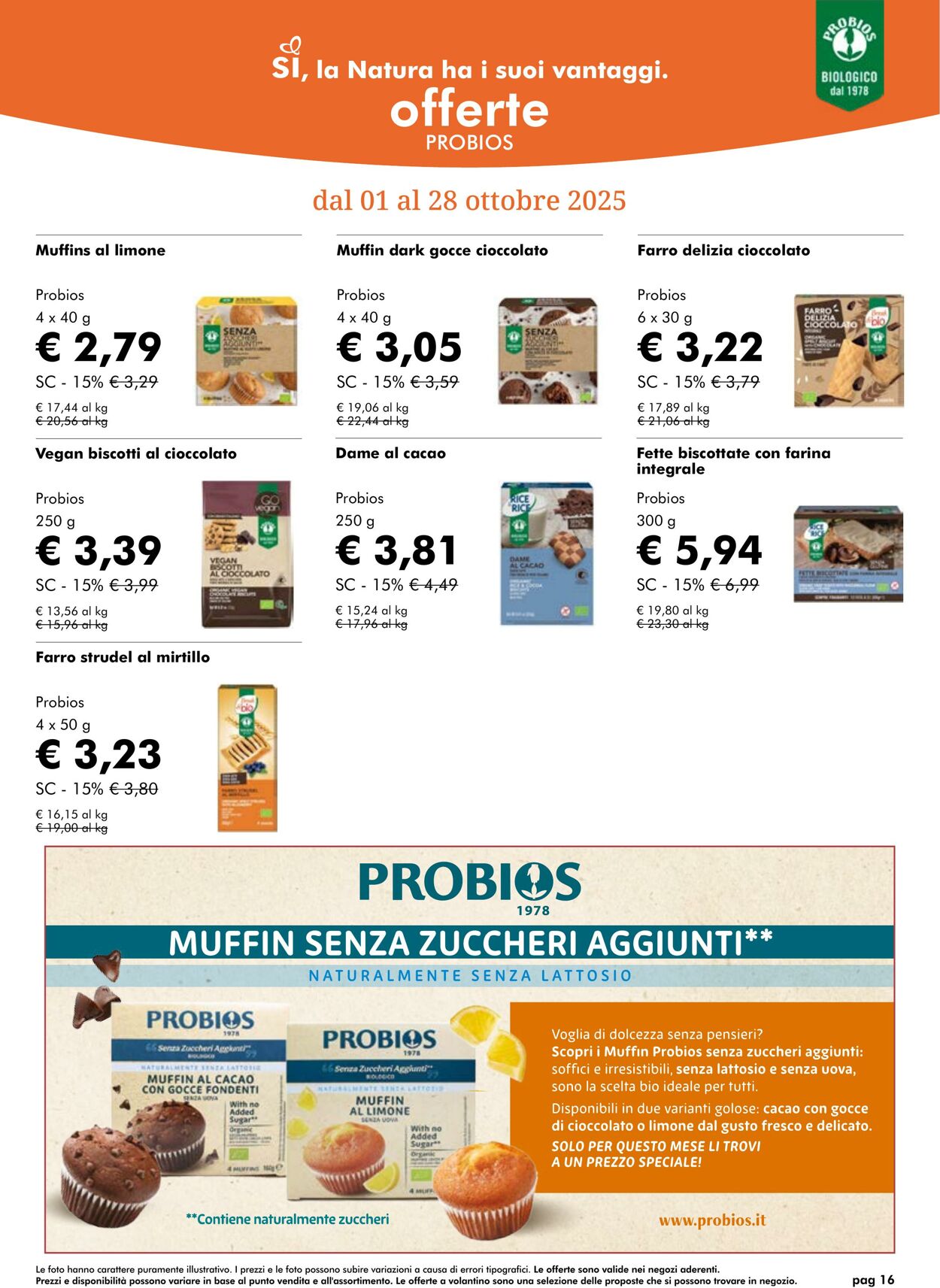 Volantino NaturaSì 01.10.2025 - 31.10.2025