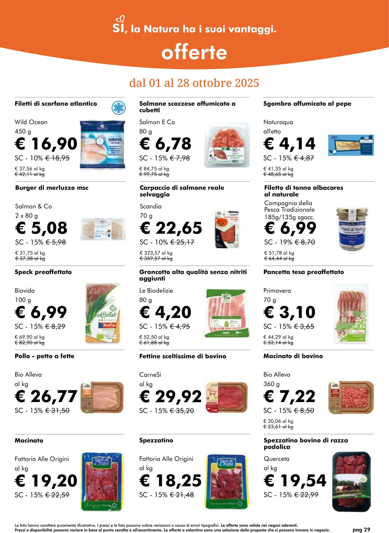 Volantino NaturaSì 01.10.2025 - 31.10.2025