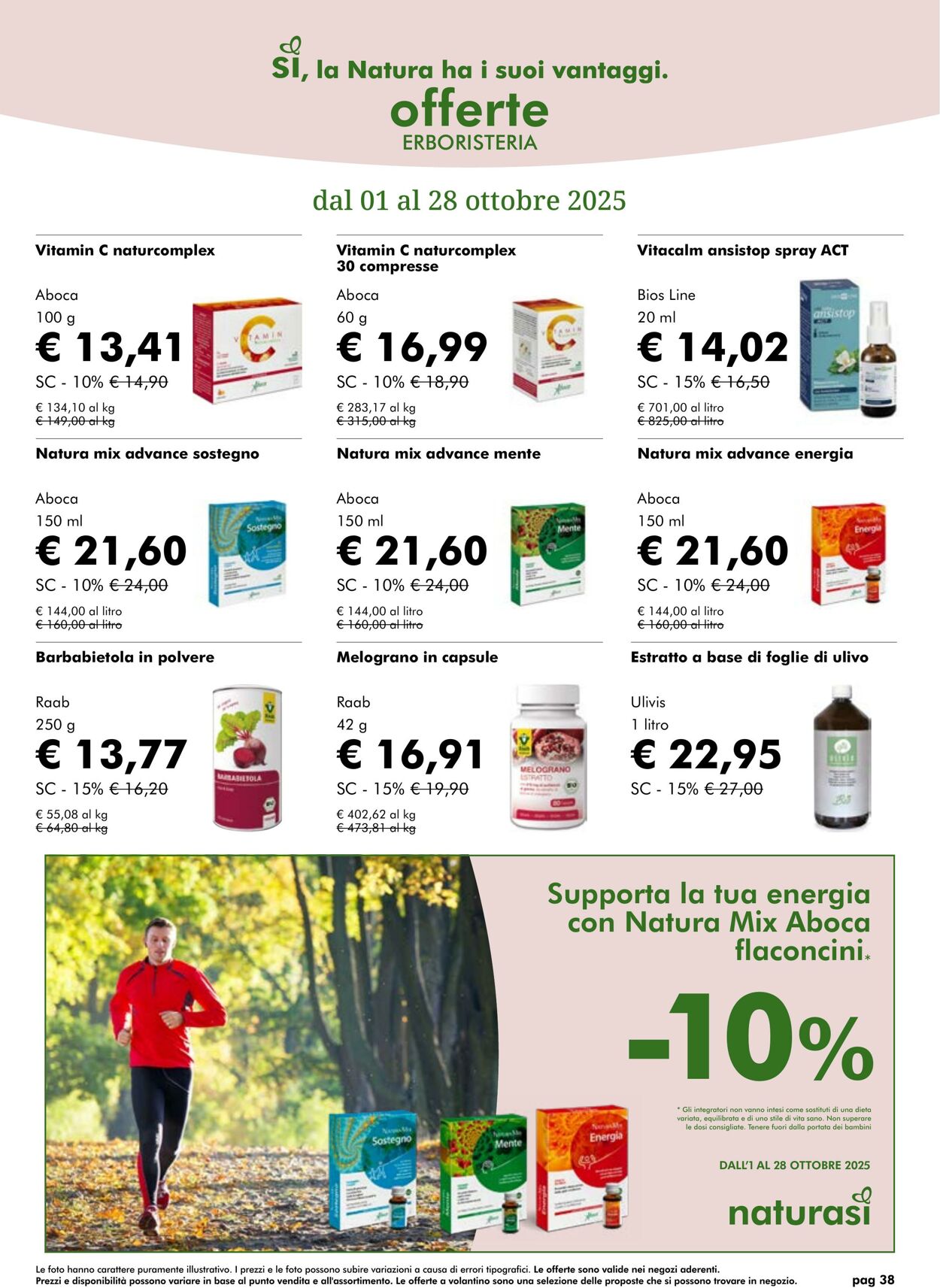 Volantino NaturaSì 01.10.2025 - 31.10.2025
