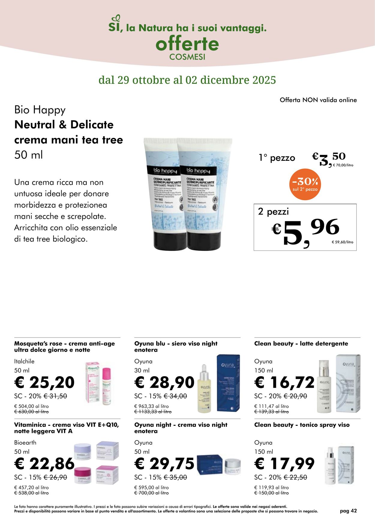 Volantino NaturaSì 14.11.2025 - 30.11.2025