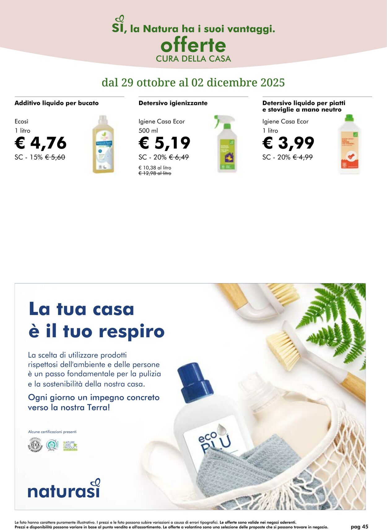 Volantino NaturaSì 14.11.2025 - 30.11.2025
