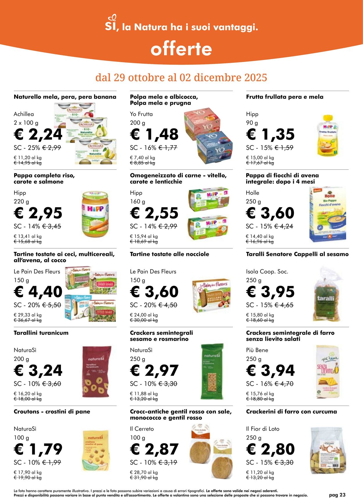 Volantino NaturaSì 14.11.2025 - 30.11.2025