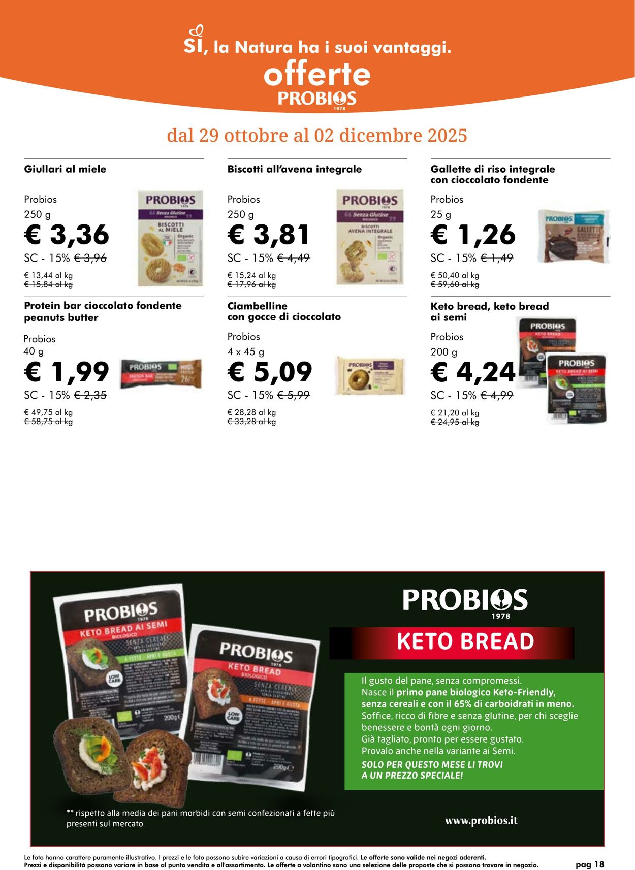 Volantino NaturaSì 14.11.2025 - 30.11.2025