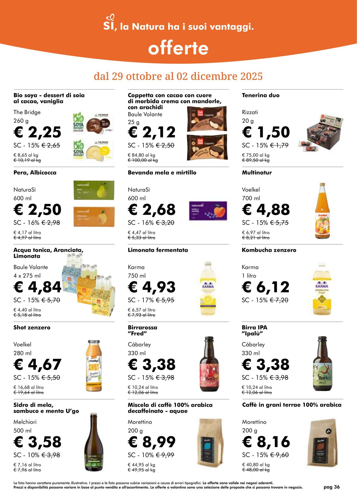 Volantino NaturaSì 14.11.2025 - 30.11.2025
