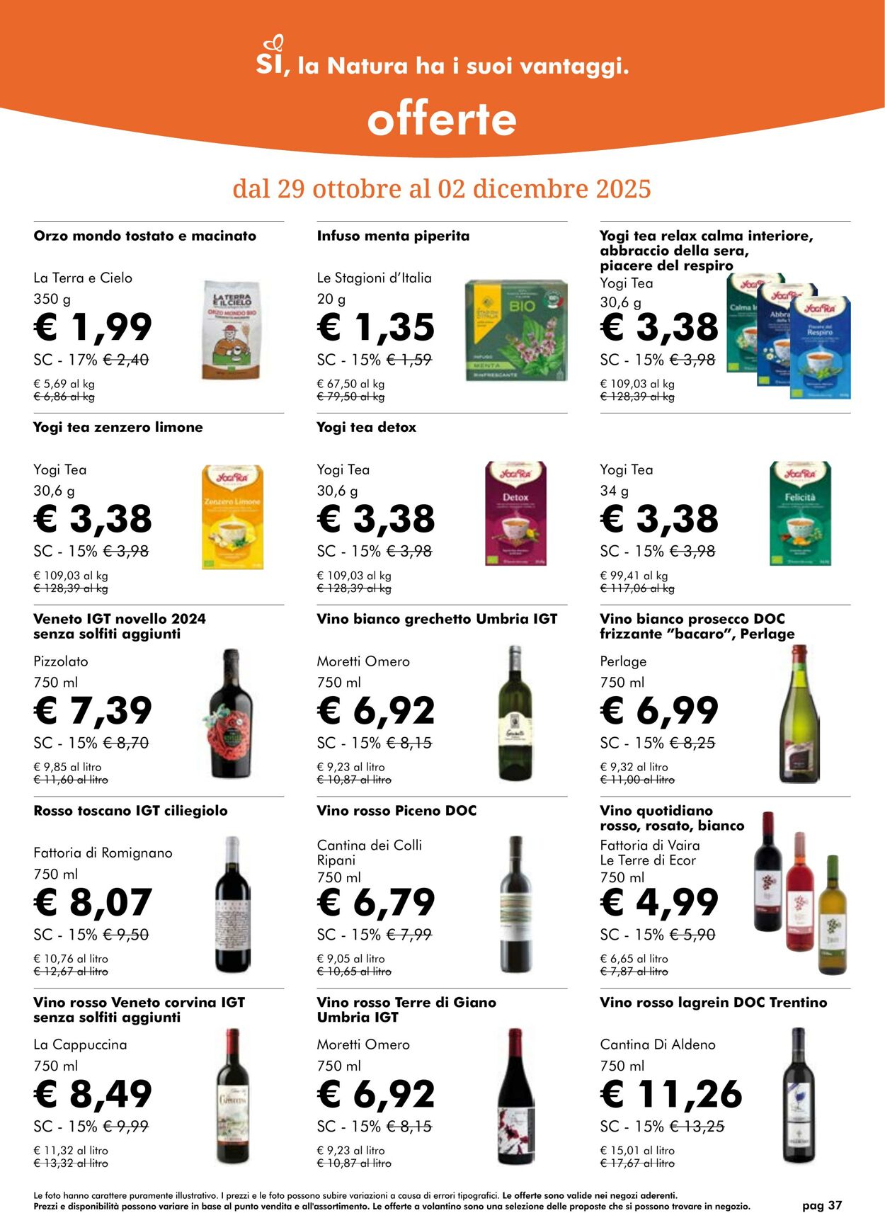 Volantino NaturaSì 14.11.2025 - 30.11.2025
