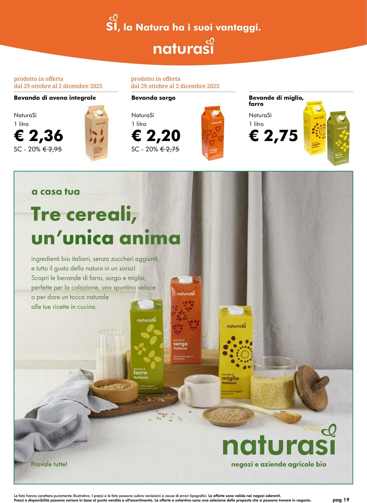 Volantino NaturaSì 01.11.2025 - 30.11.2025