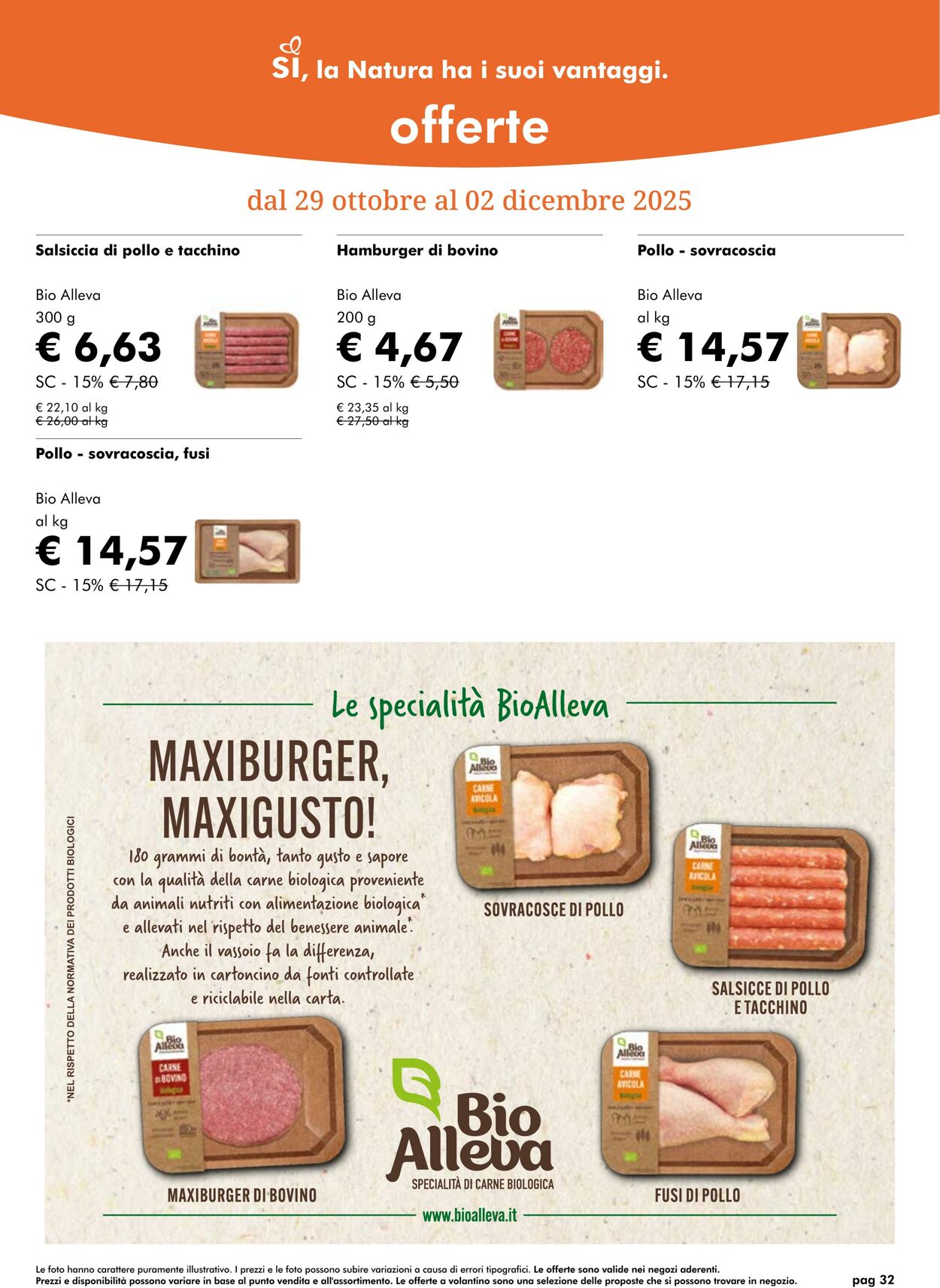Volantino NaturaSì 01.11.2025 - 30.11.2025