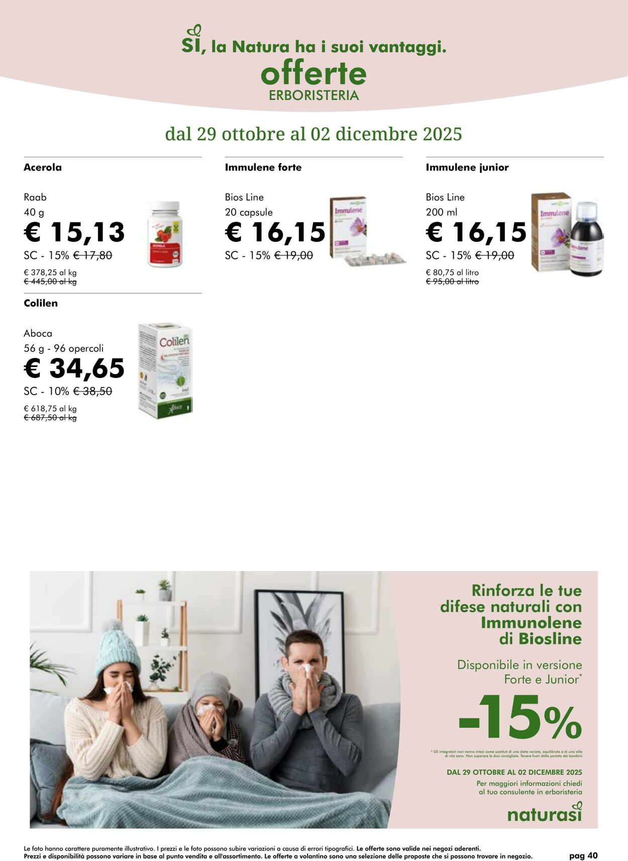 Volantino NaturaSì 01.11.2025 - 30.11.2025