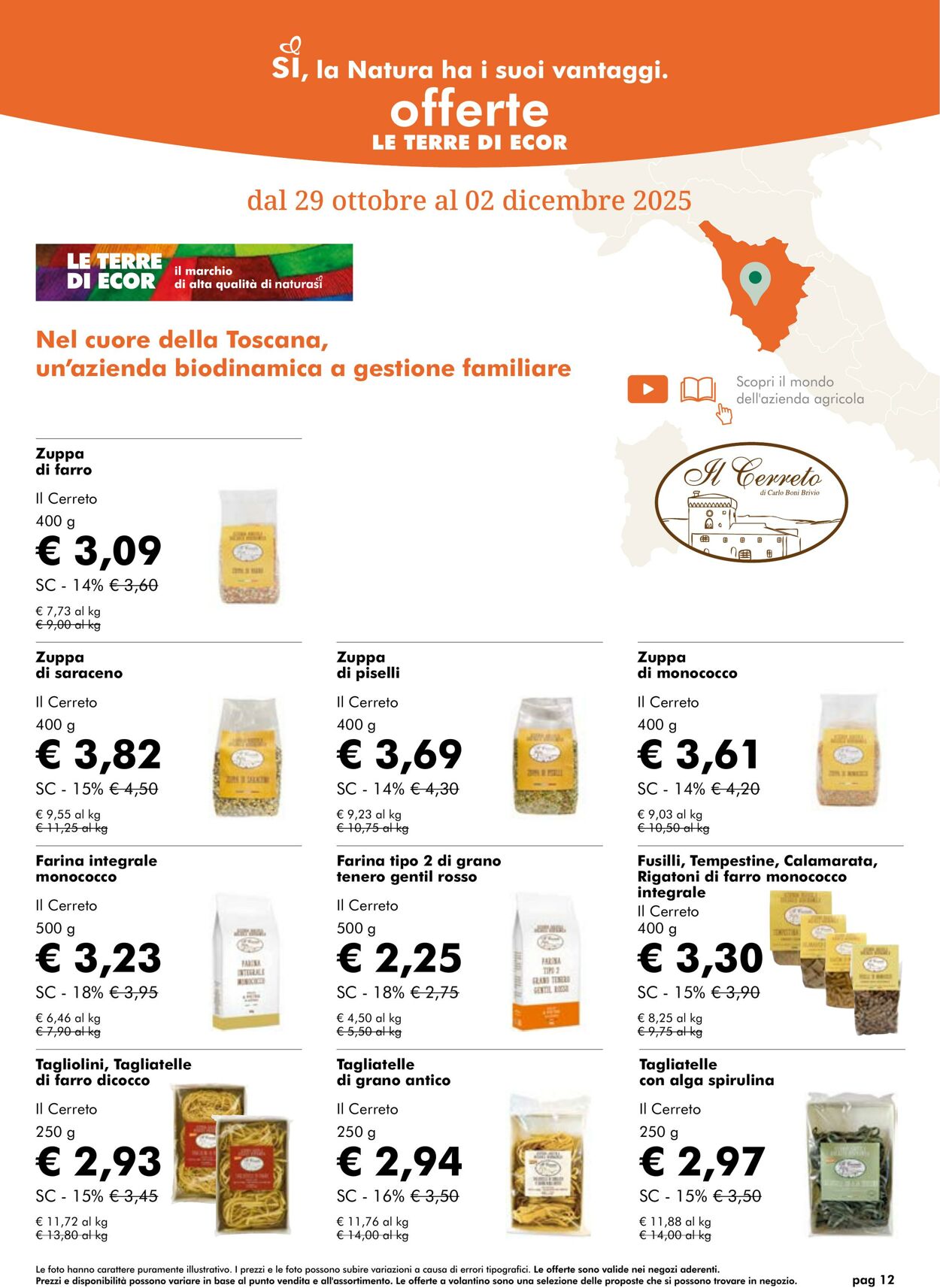 Volantino NaturaSì 01.11.2025 - 30.11.2025