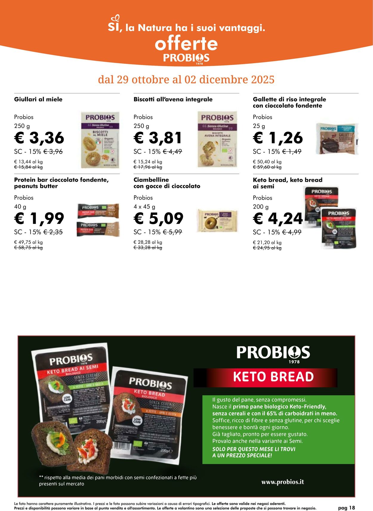 Volantino NaturaSì 01.11.2025 - 30.11.2025