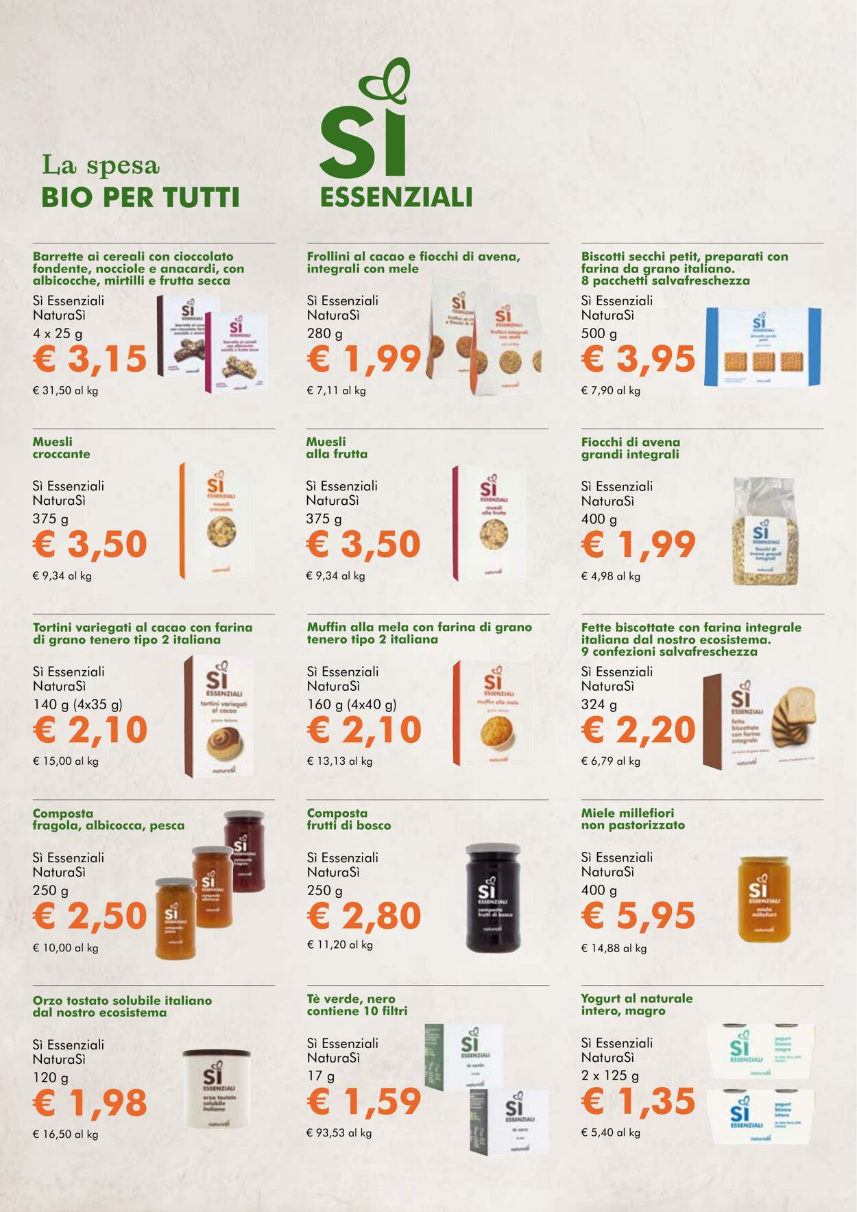 Volantino NaturaSì 01.11.2025 - 30.11.2025