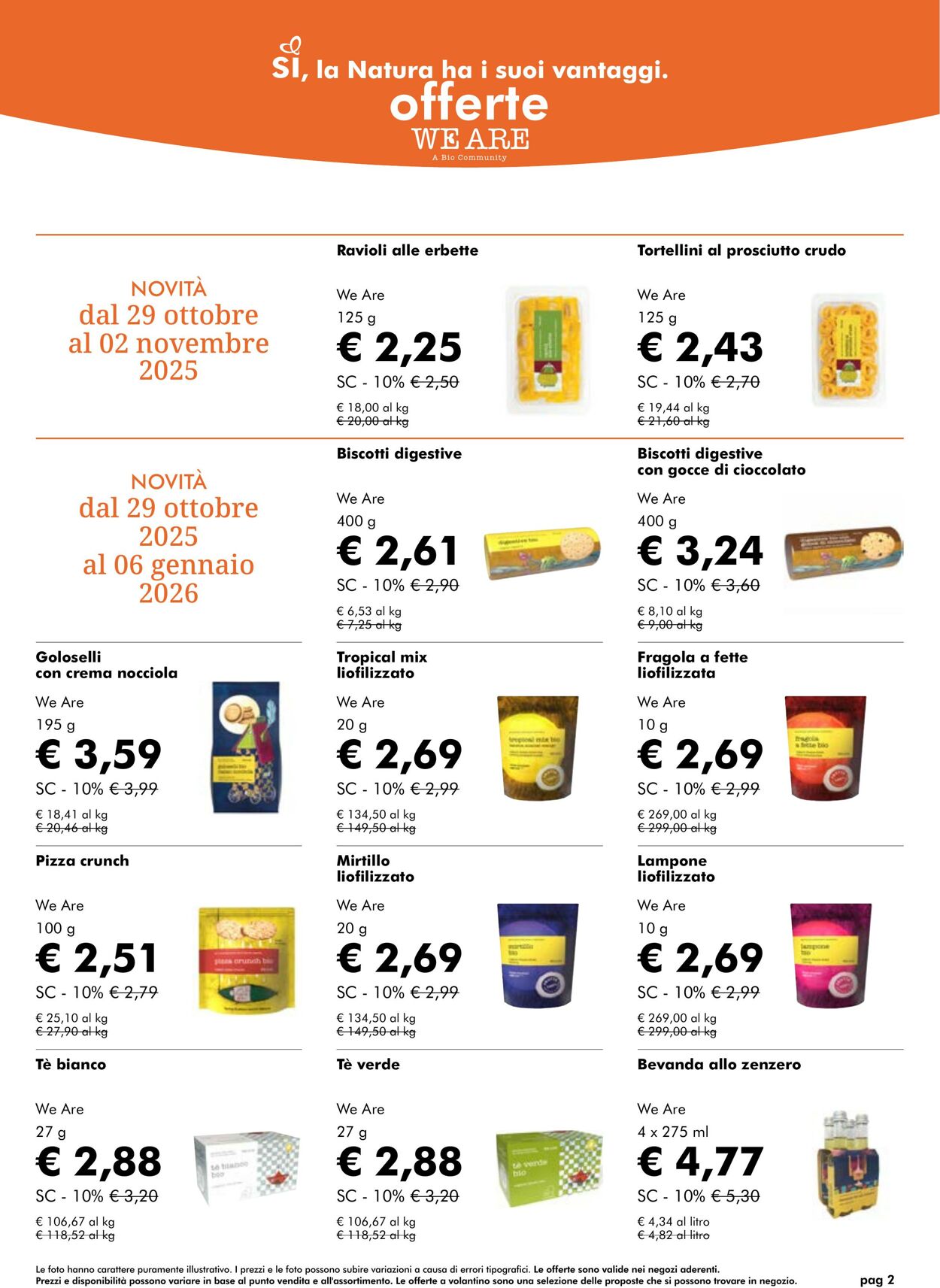 Volantino NaturaSì 01.11.2025 - 30.11.2025