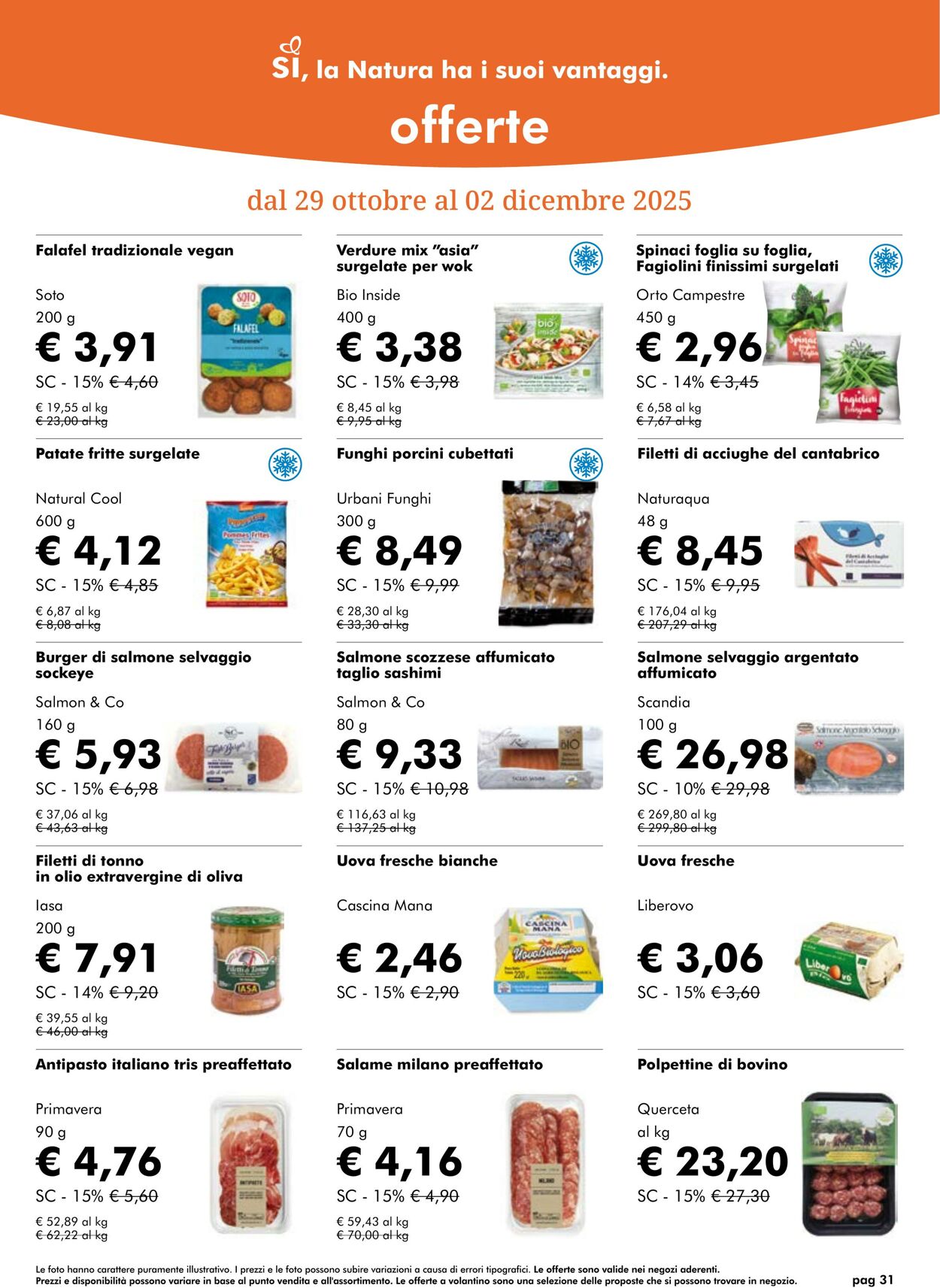Volantino NaturaSì 01.11.2025 - 30.11.2025