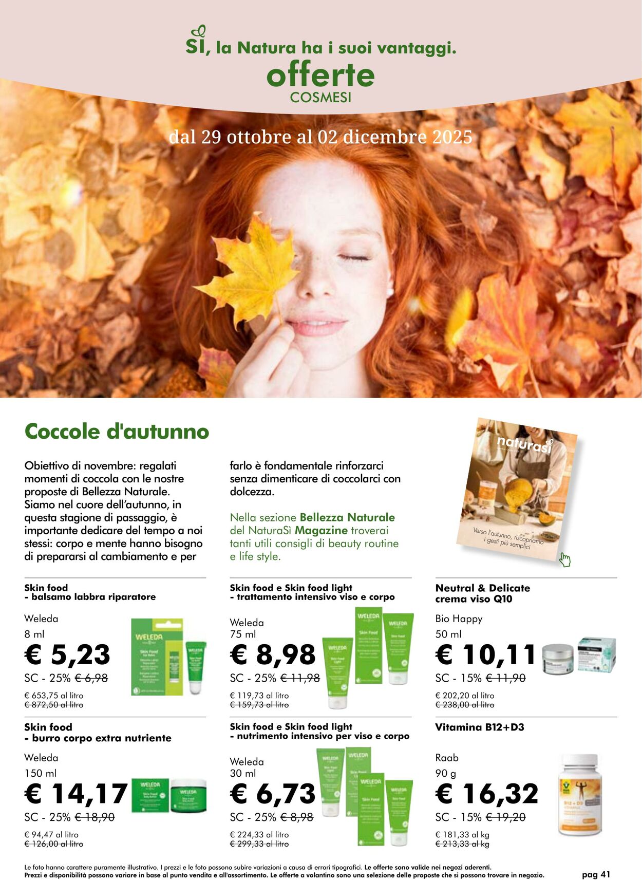 Volantino NaturaSì 01.11.2025 - 30.11.2025