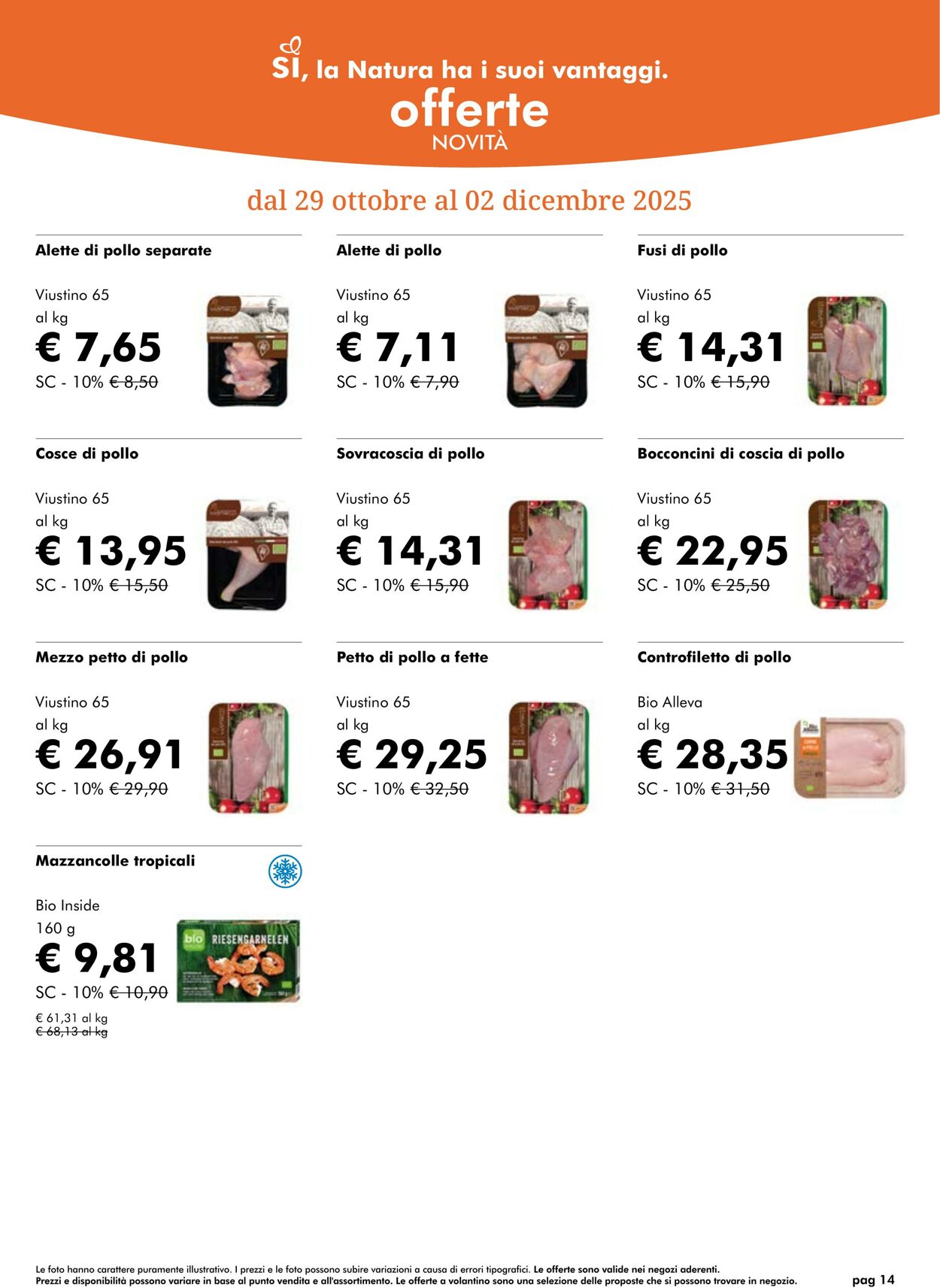 Volantino NaturaSì 01.11.2025 - 30.11.2025