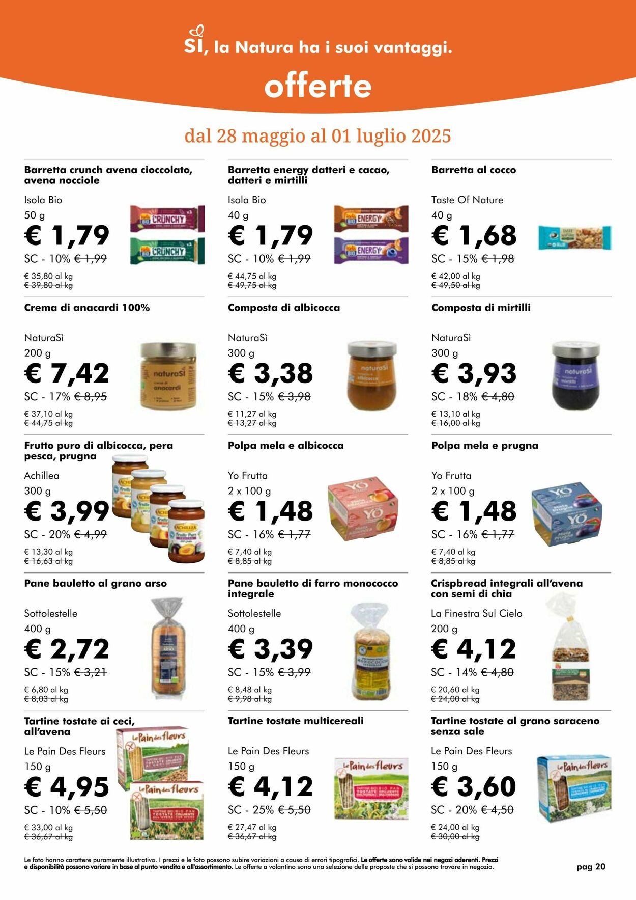 Volantino NaturaSì 01.06.2025 - 30.06.2025