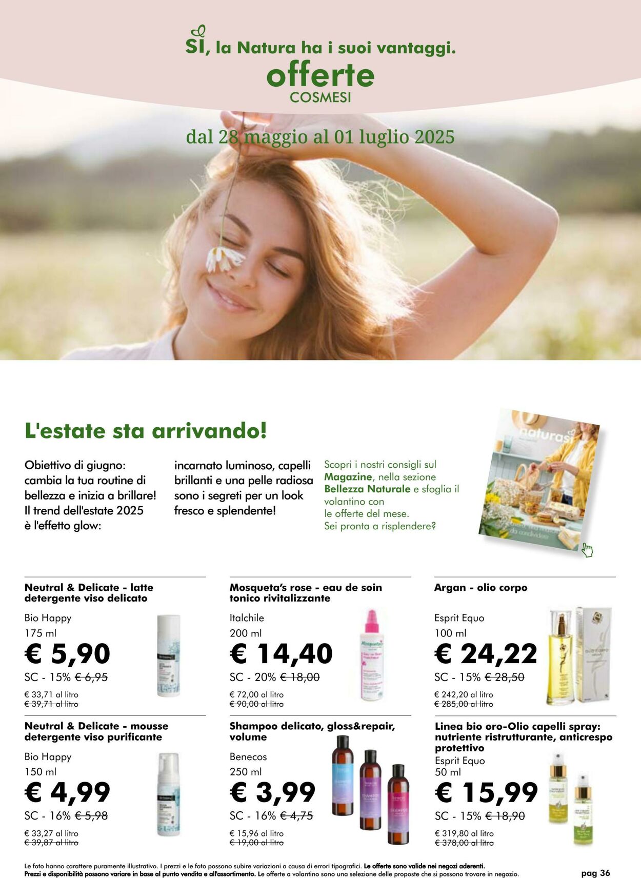 Volantino NaturaSì 01.06.2025 - 30.06.2025