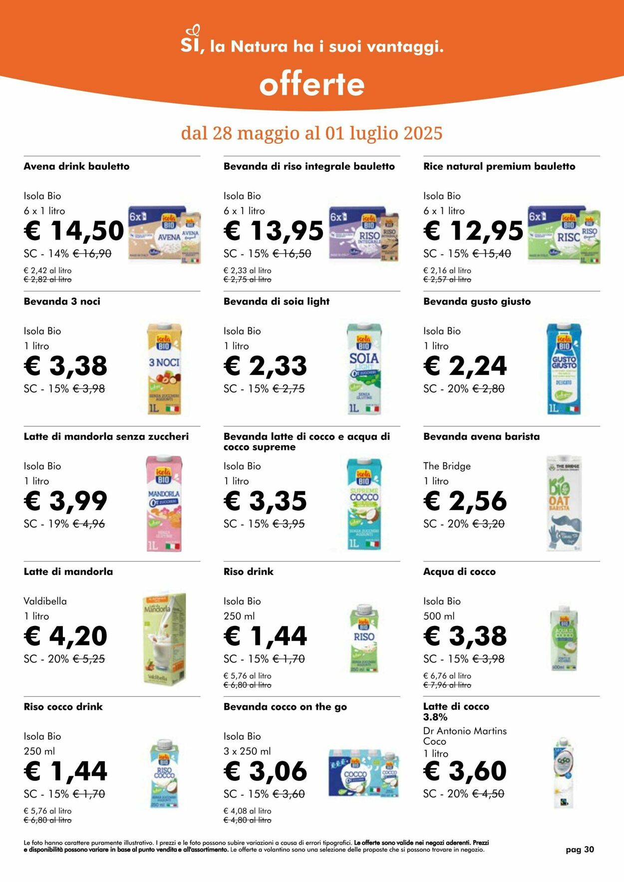 Volantino NaturaSì 01.06.2025 - 30.06.2025
