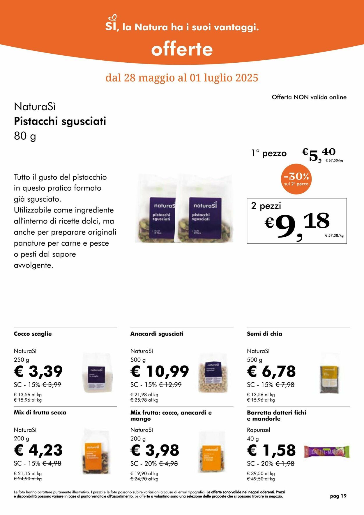Volantino NaturaSì 01.06.2025 - 30.06.2025