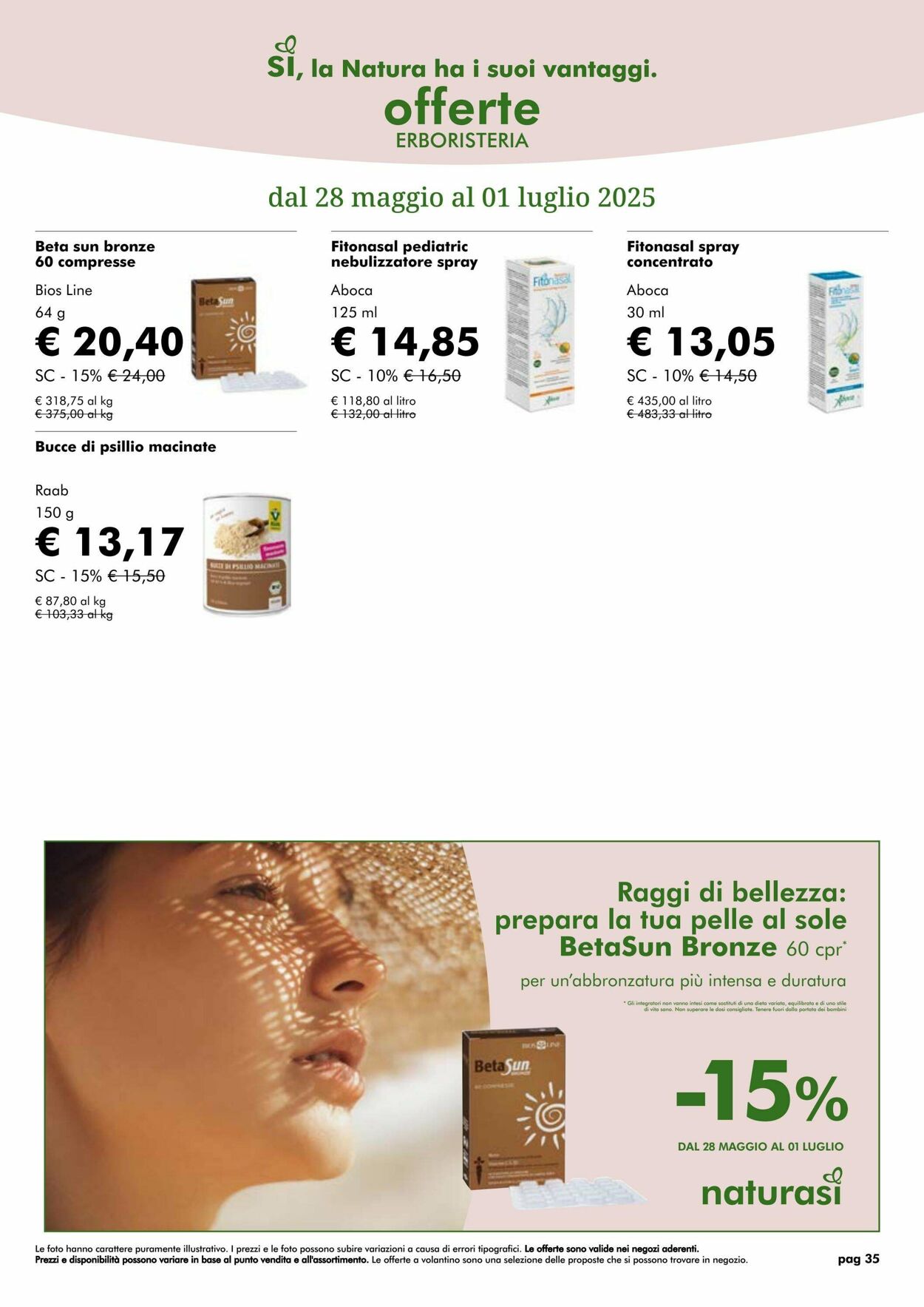 Volantino NaturaSì 01.06.2025 - 30.06.2025