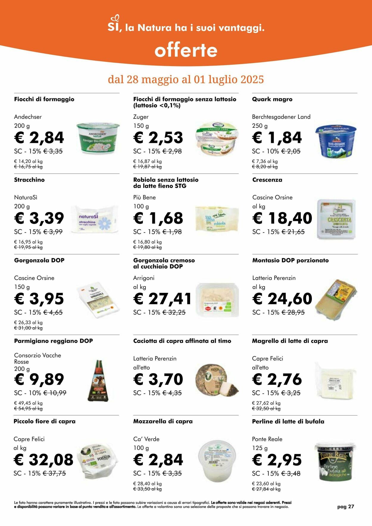 Volantino NaturaSì 01.06.2025 - 30.06.2025
