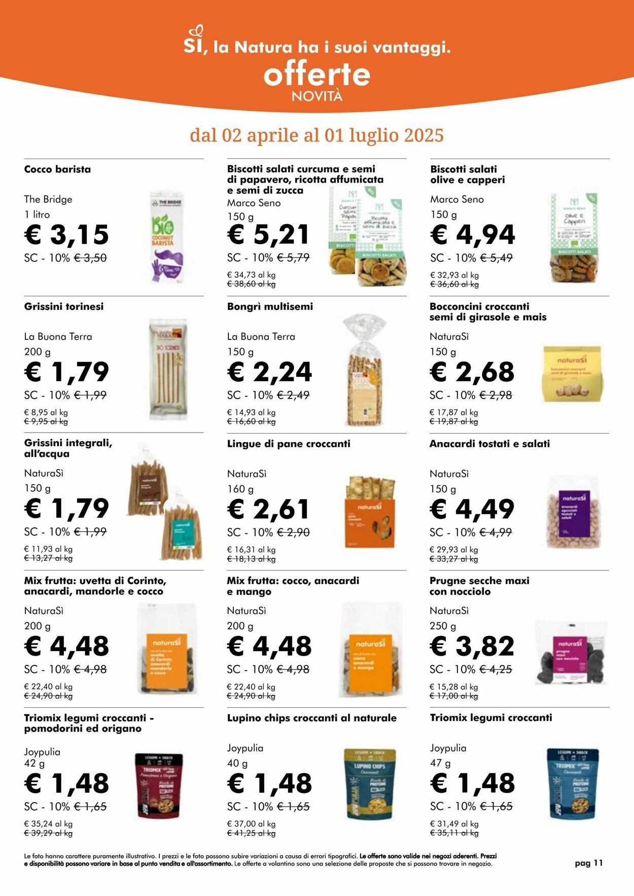 Volantino NaturaSì 01.06.2025 - 30.06.2025