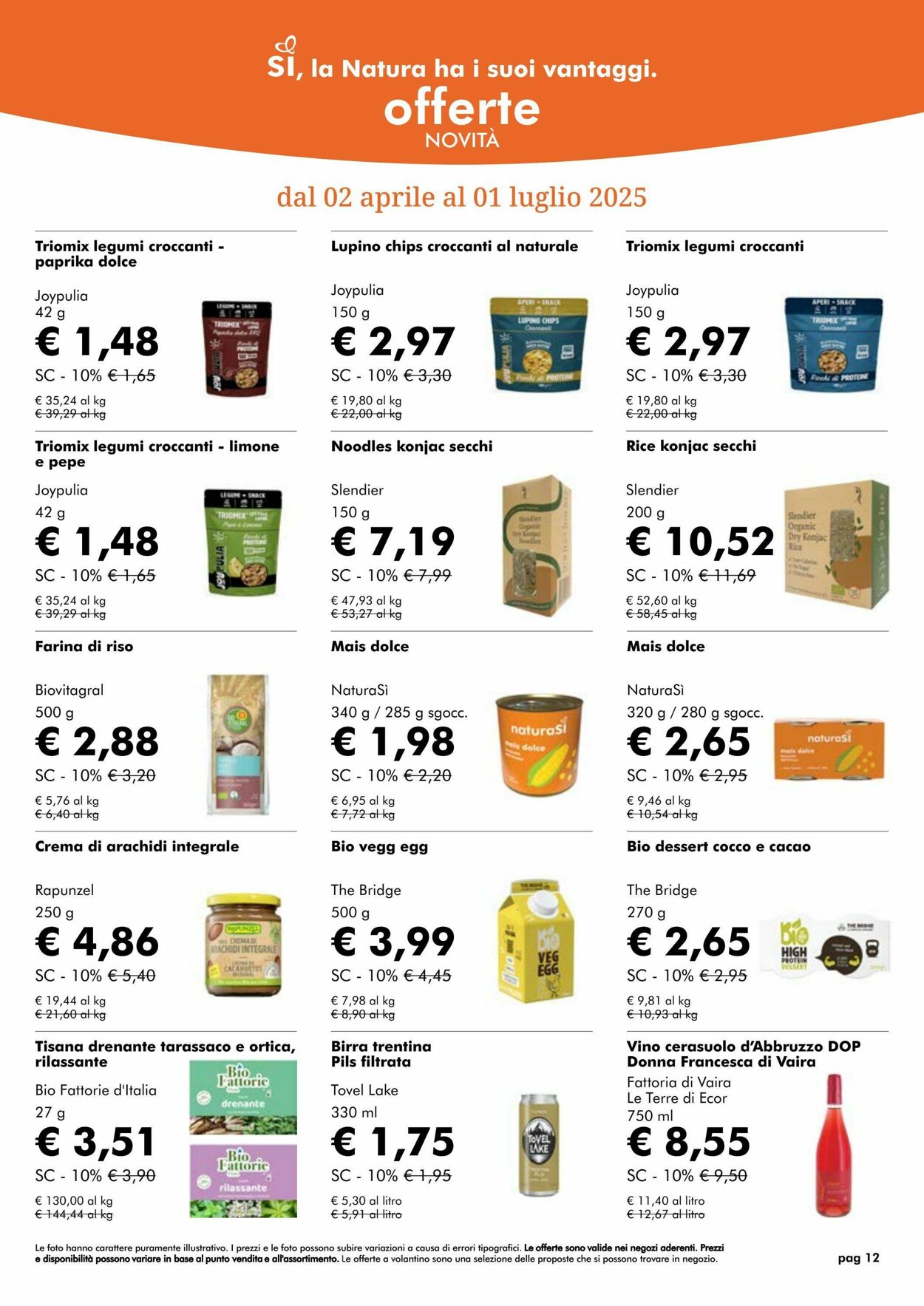 Volantino NaturaSì 01.06.2025 - 30.06.2025