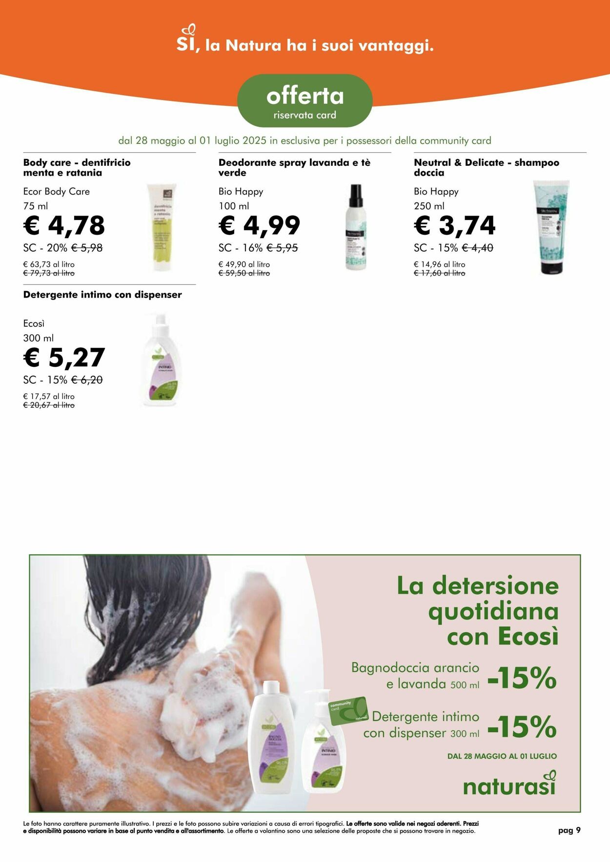 Volantino NaturaSì 01.06.2025 - 30.06.2025