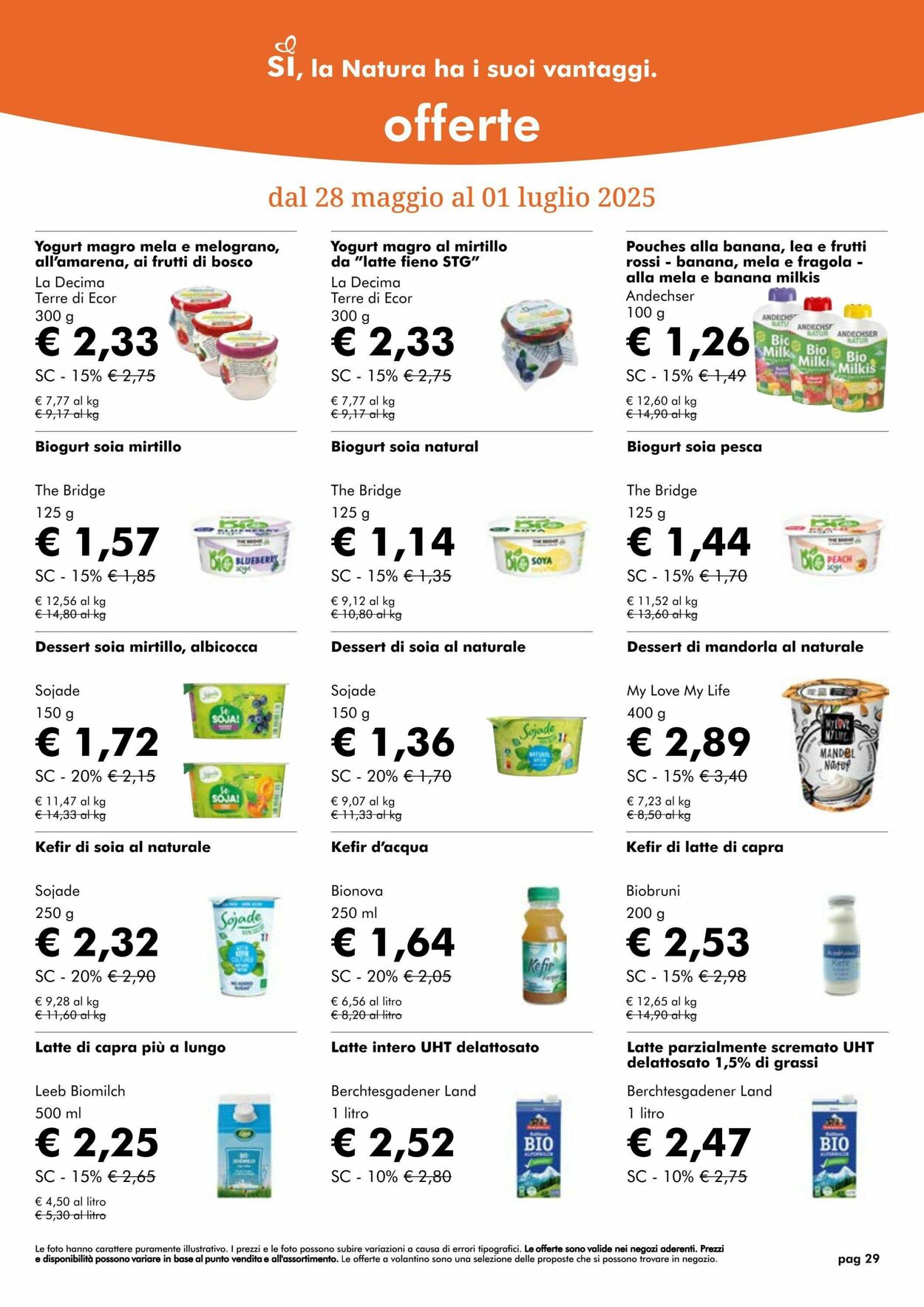 Volantino NaturaSì 01.06.2025 - 30.06.2025