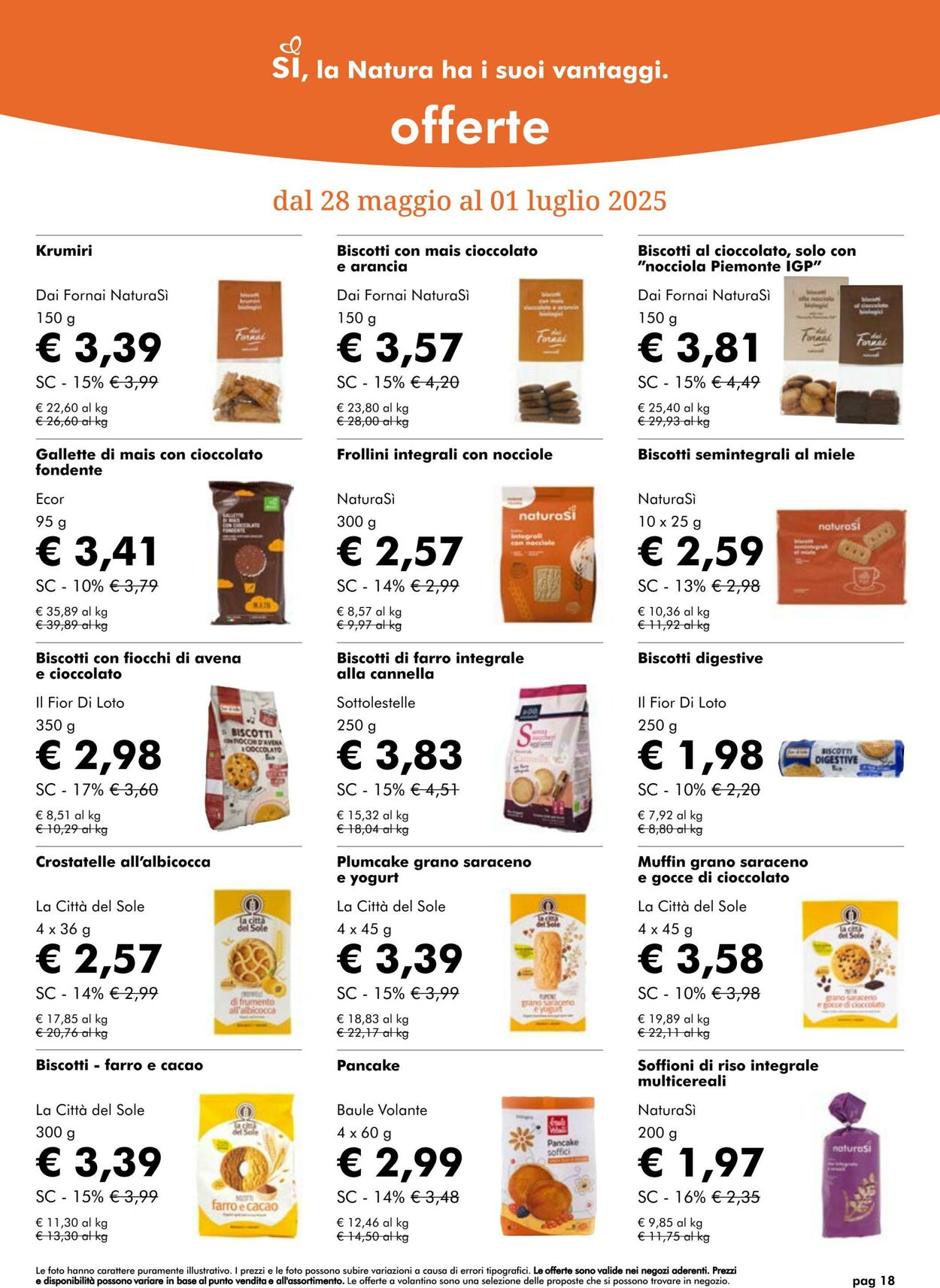 Volantino NaturaSì 01.06.2025 - 30.06.2025