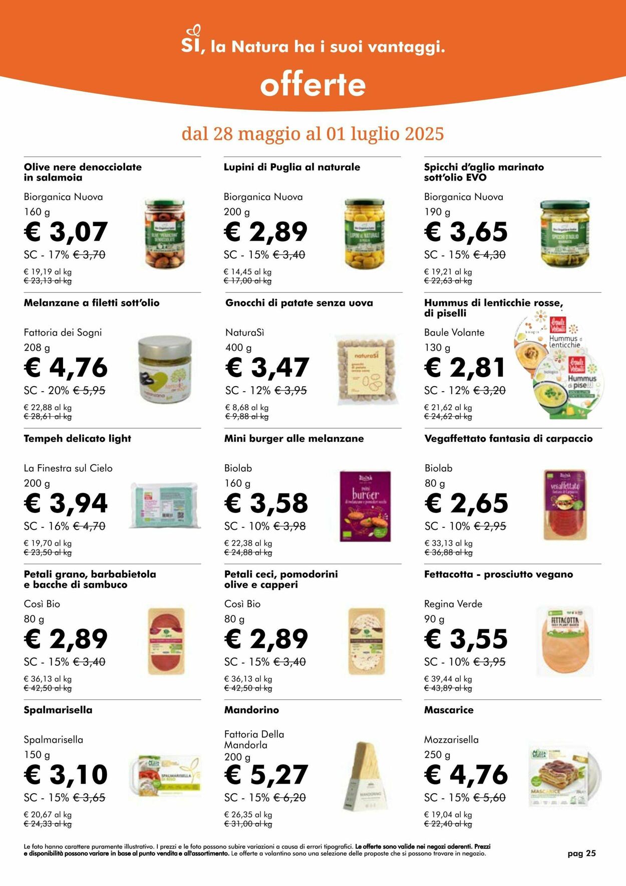 Volantino NaturaSì 01.06.2025 - 30.06.2025