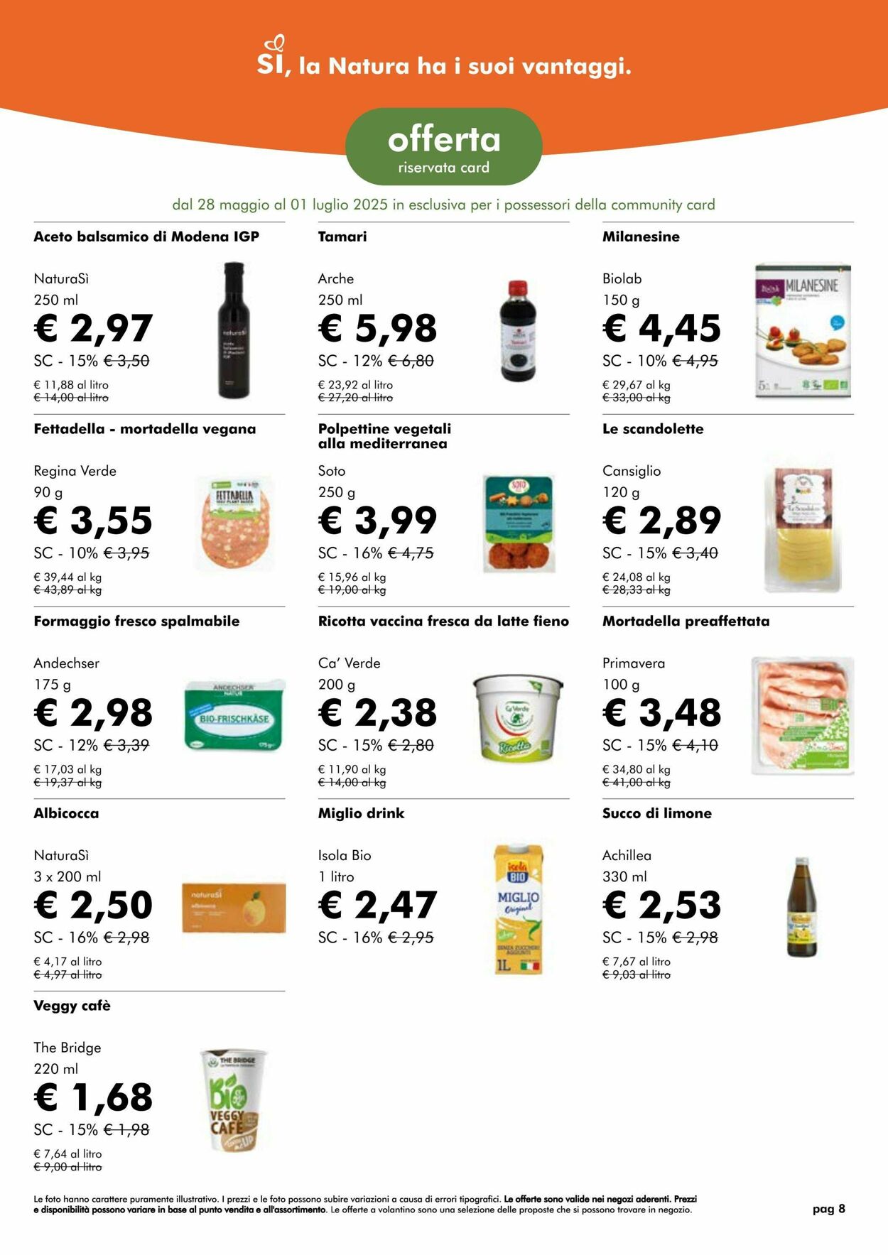 Volantino NaturaSì 01.06.2025 - 30.06.2025