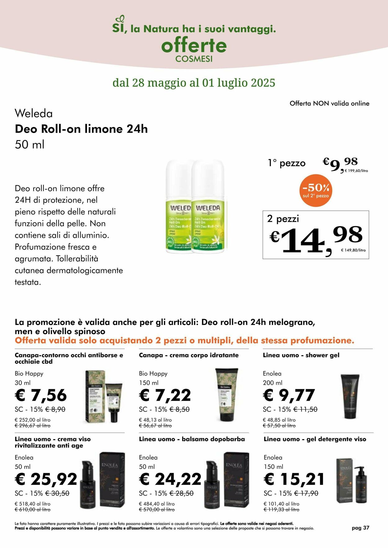 Volantino NaturaSì 01.06.2025 - 30.06.2025