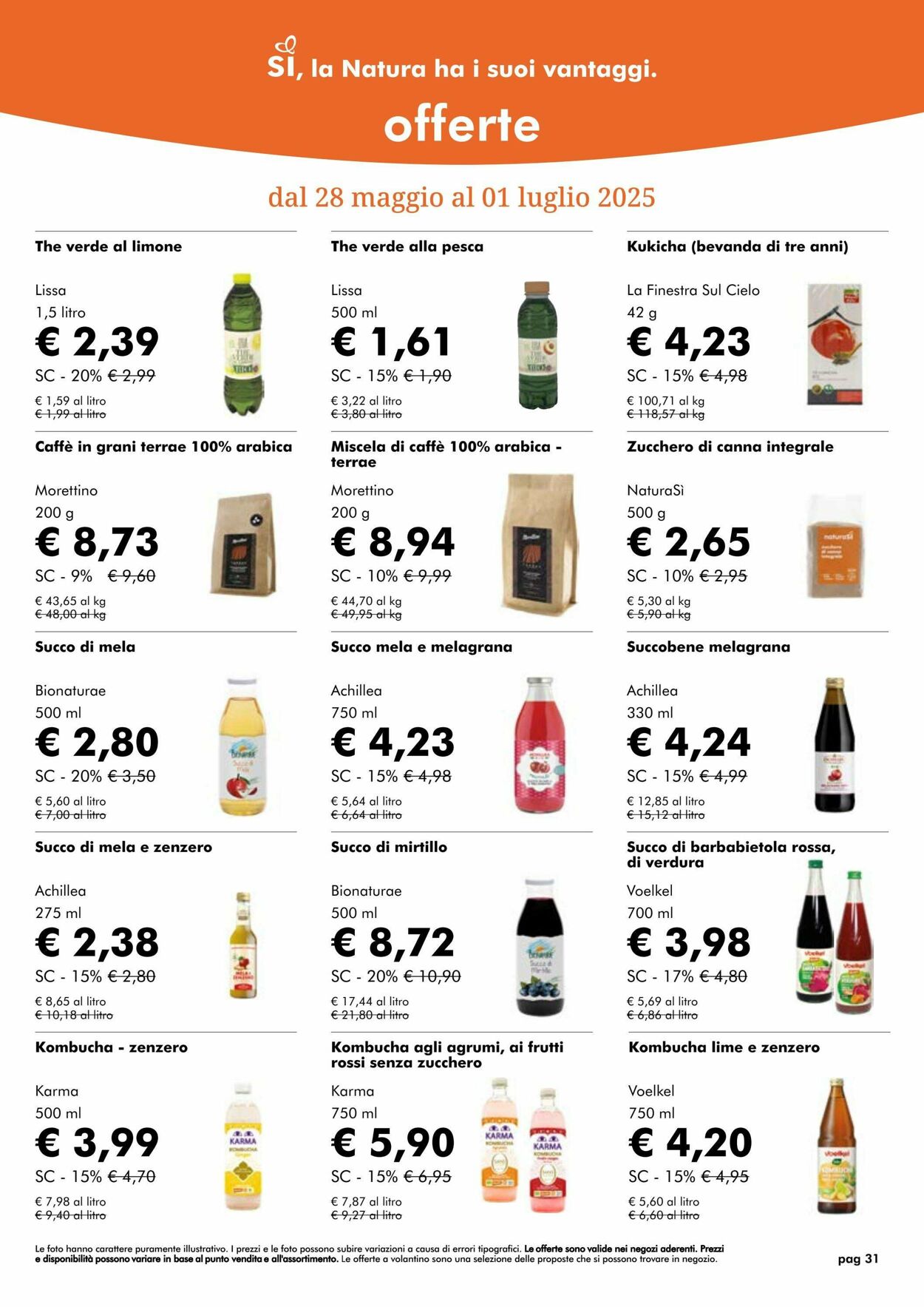 Volantino NaturaSì 01.06.2025 - 30.06.2025