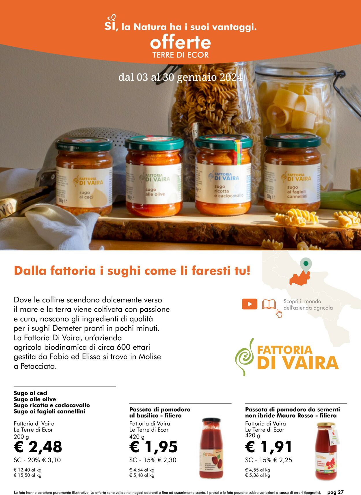 Volantino NaturaSì 21.12.2023 - 31.01.2024