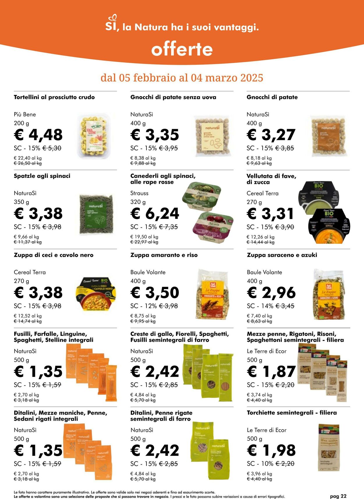 Volantino NaturaSì 04.02.2025 - 28.02.2025