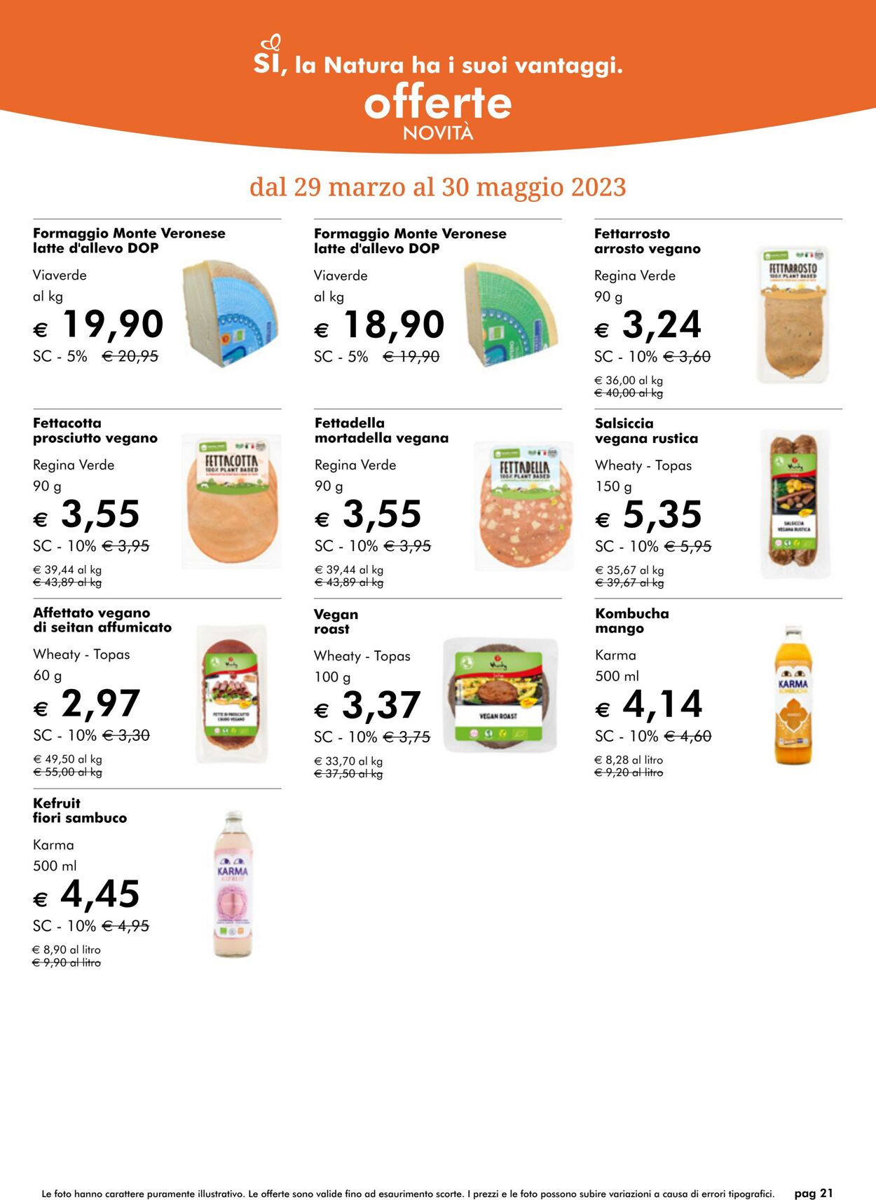 Volantino NaturaSì 29.03.2023 - 02.05.2023