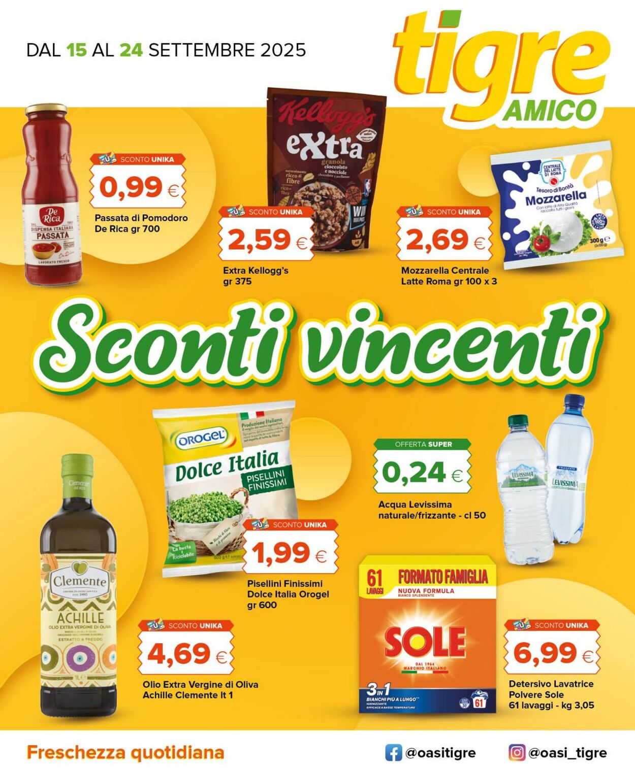 Volantino Oasi Tigre 15.09.2025 - 24.09.2025