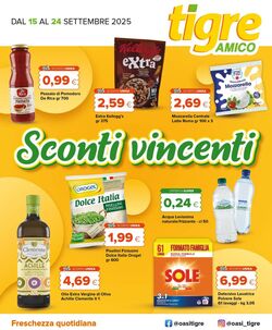 Volantino Oasi Tigre 15.09.2025 - 24.09.2025
